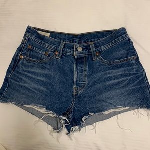 Levi 501 jean shorts